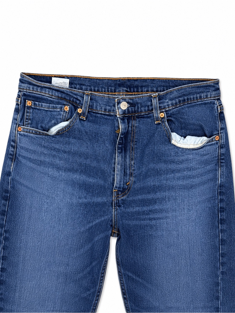 Levi's Men's Straight-Leg Jeans in Classic Blue - Picture 3 of 6